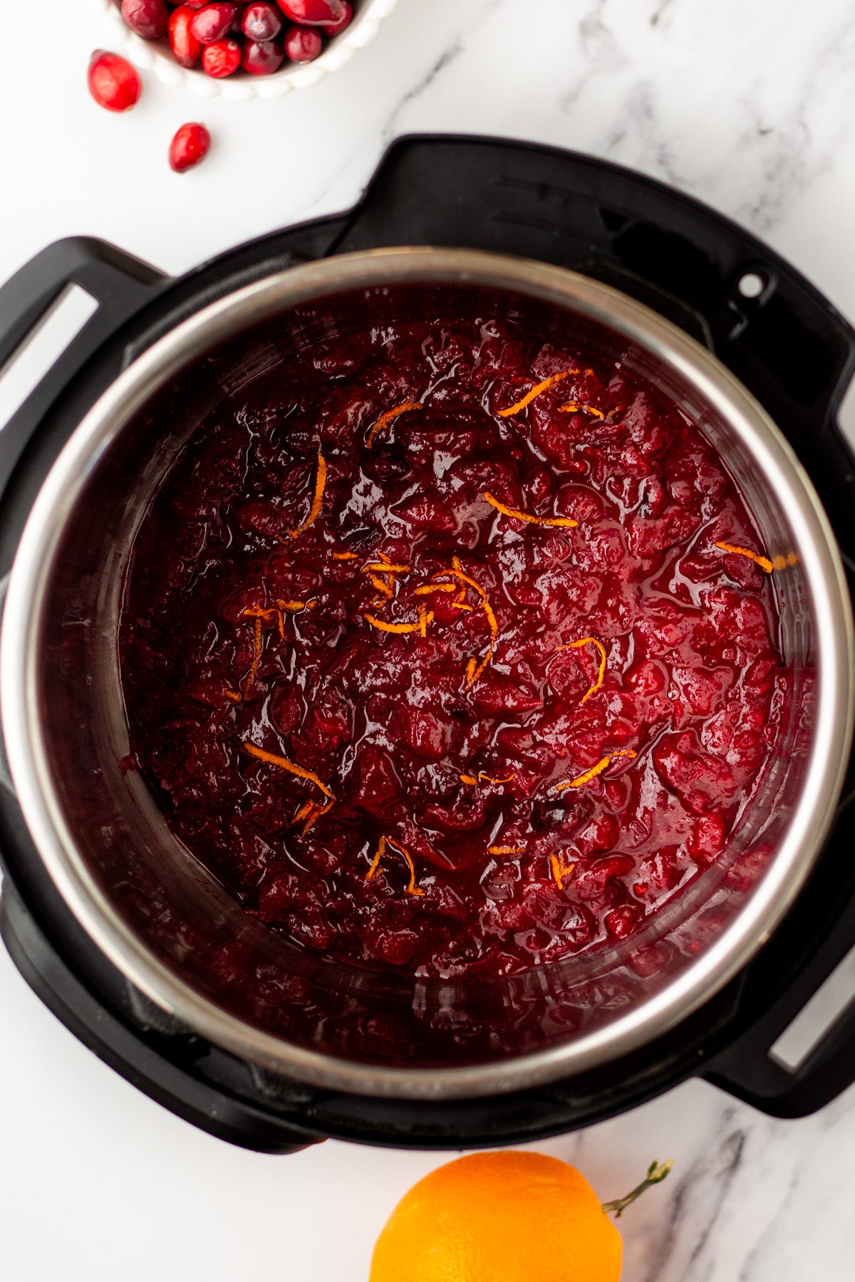 Instant Pot Cranberry Sauce - Exclusive