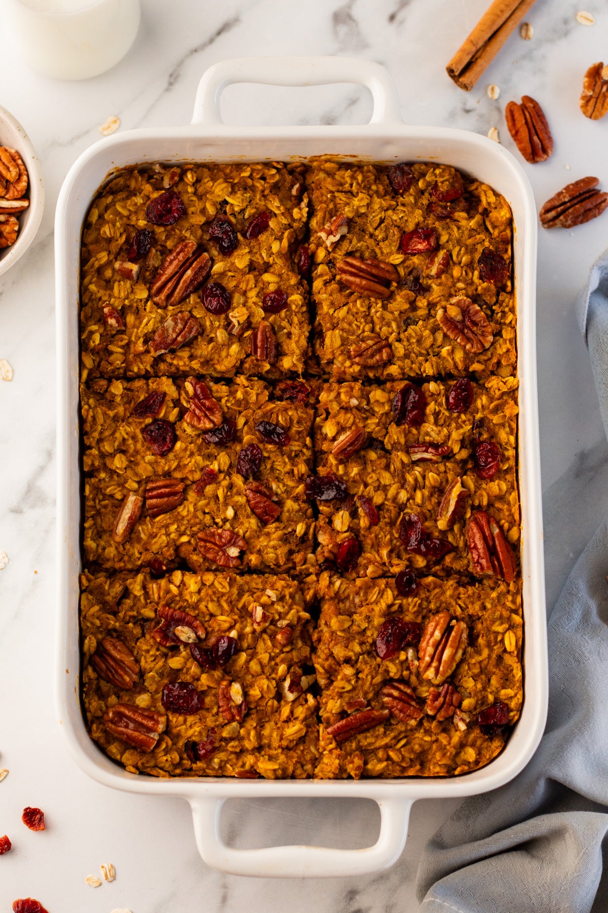 Pumpkin Baked Oatmeal - Exclusive (VIDEO)