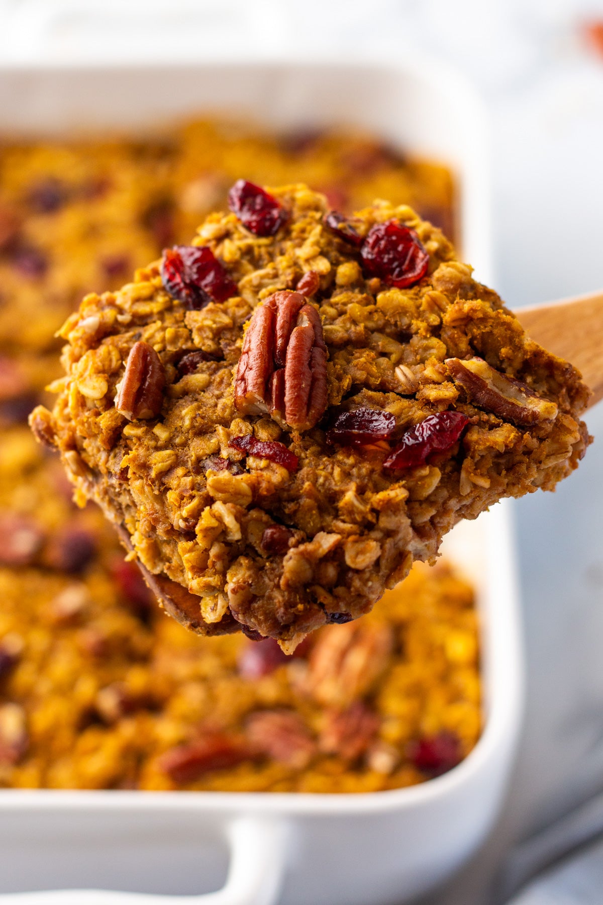 Pumpkin Baked Oatmeal - Exclusive (VIDEO)